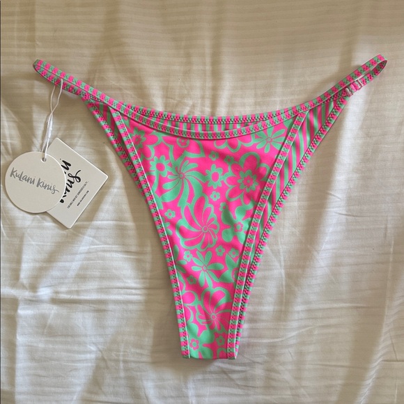 Kulani Kinis Other - Kulani Kinis tanning thong, bikini bottoms yucca tucca NWT MEDIUM